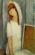 Amedeo Modigliani Jeanne Hebuterne painting
